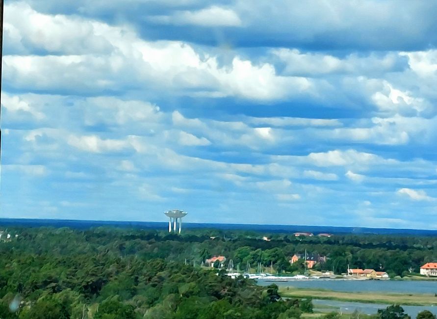 Blick auf das Festland 