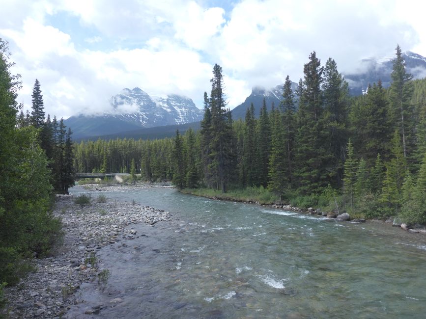 Retour au pont et montée sur la route