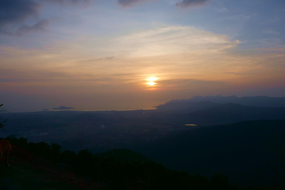 Blick von Gunung Raya