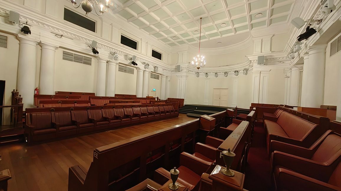 We take our seats in Parliament