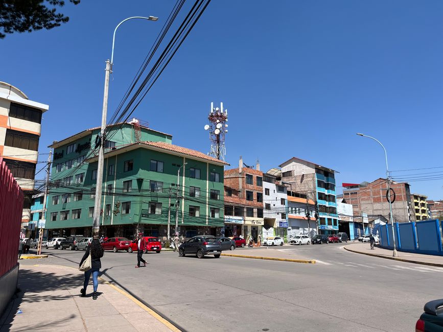Tag 14
Auf dem Weg zur Mall von Cusco