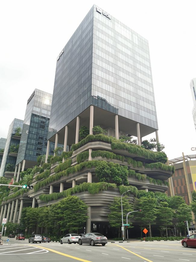 Begrünte Wolkenkratzer