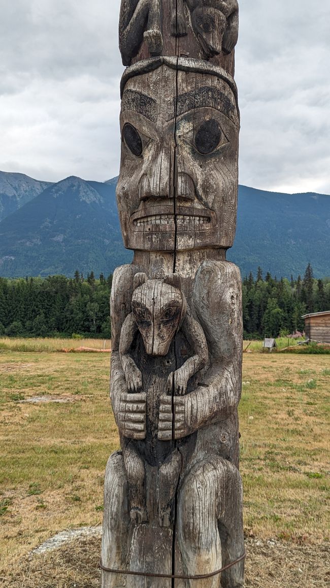 Gitwangak Totem Poles