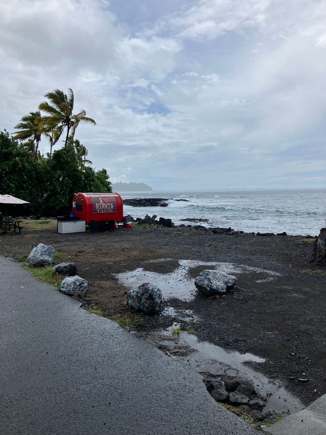 Heading out to end of Ali’i drive 