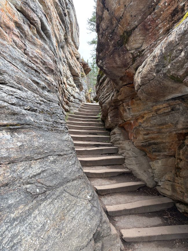 Tag 12 - 🏔️ Wasserfälle, Wetterkapriolen & Wellness – ein (fast) perfekter Tag in Jasper