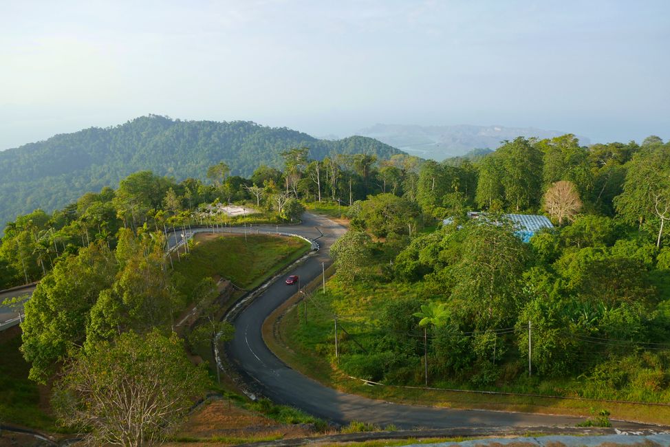 Blick von Gunung Raya