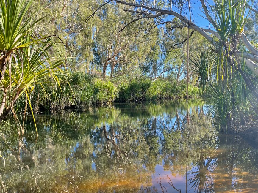 Badestelle am Campingplatz 