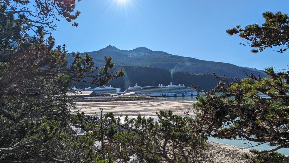 Tag 23: Skagway - Haines: das große Schwitzen in Alaska beginnt!