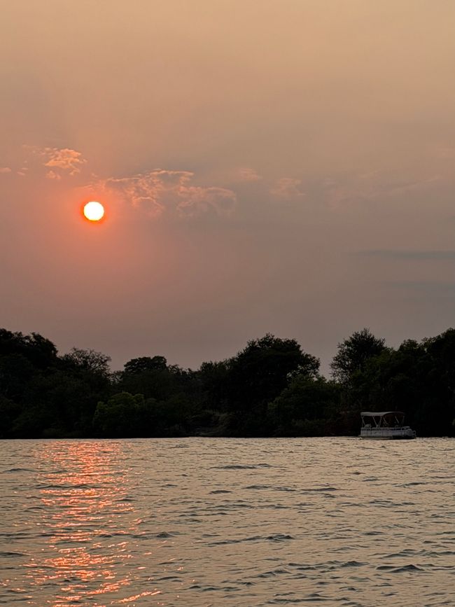 Atardecer en el Zambesí