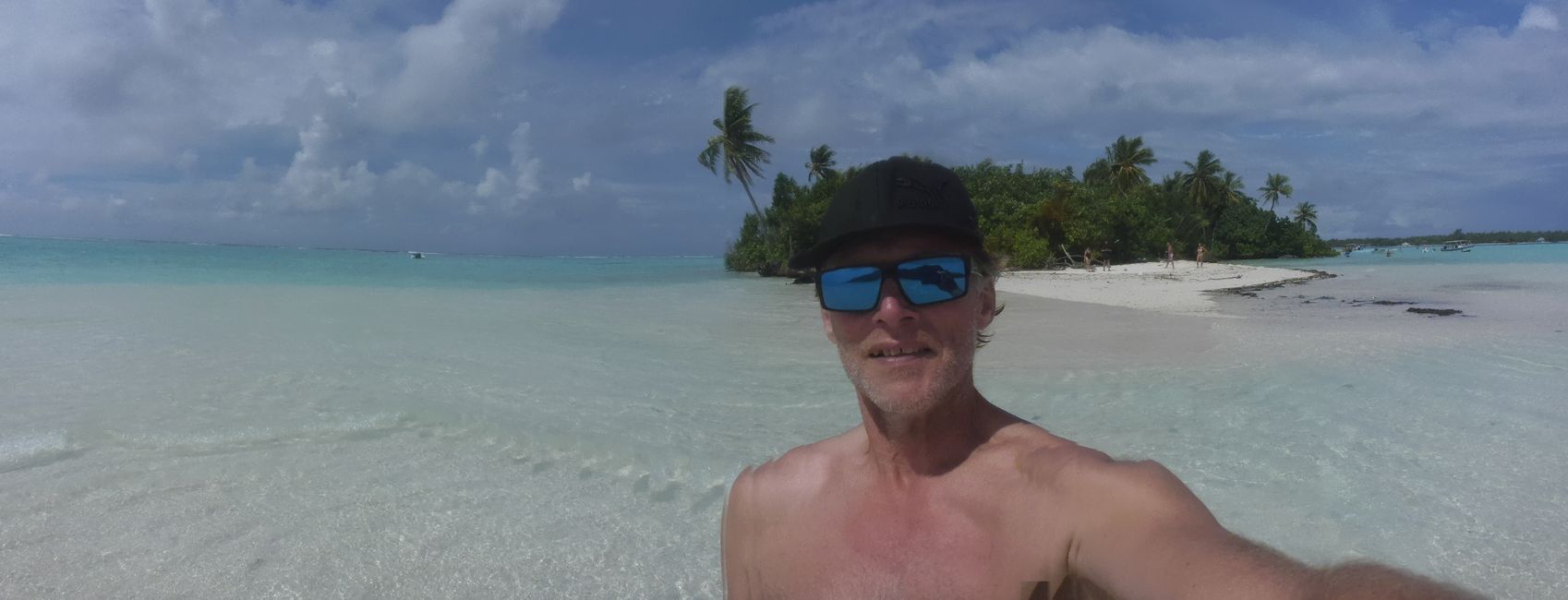 La barriera di sabbia di Motu Tiapa'a