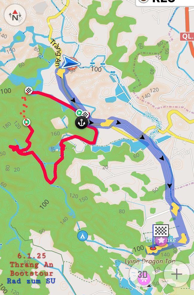 6.1.25 Thrang An, bateau et pierres du dragon