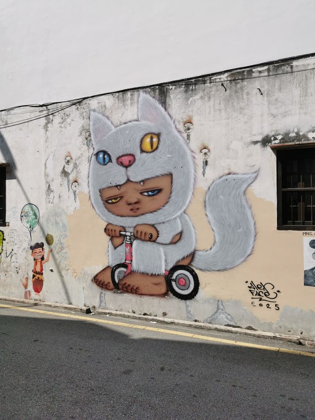 Viaggio verso l'isola di Penang e visite turistiche a Georgetown