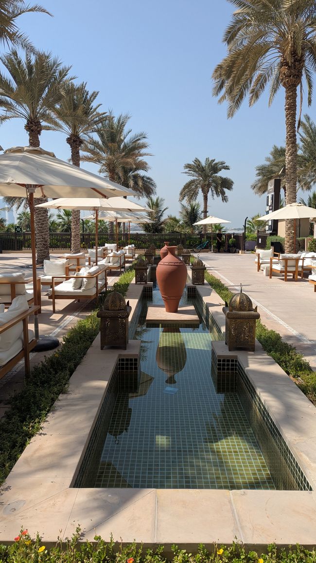 Fairmont the Palm - grande piscine
