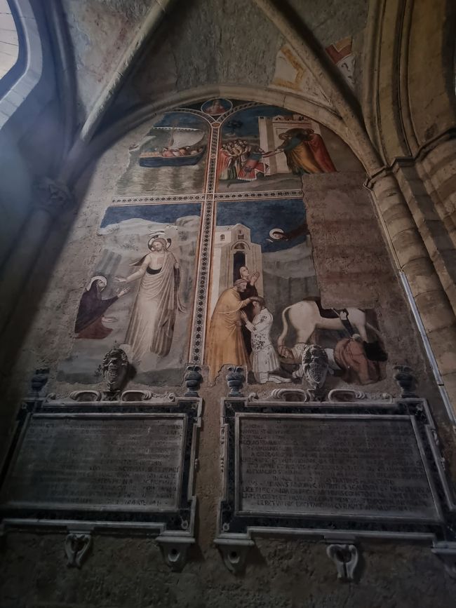 der älteste Teil der Kirche San Pietro a Malella