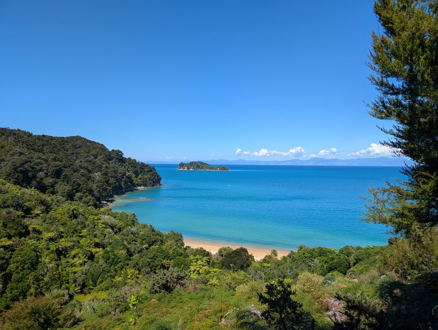 Auf ein paar Worte in Abel 
Tasman