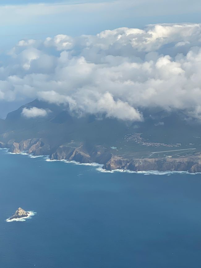 Anflug auf Madeira
