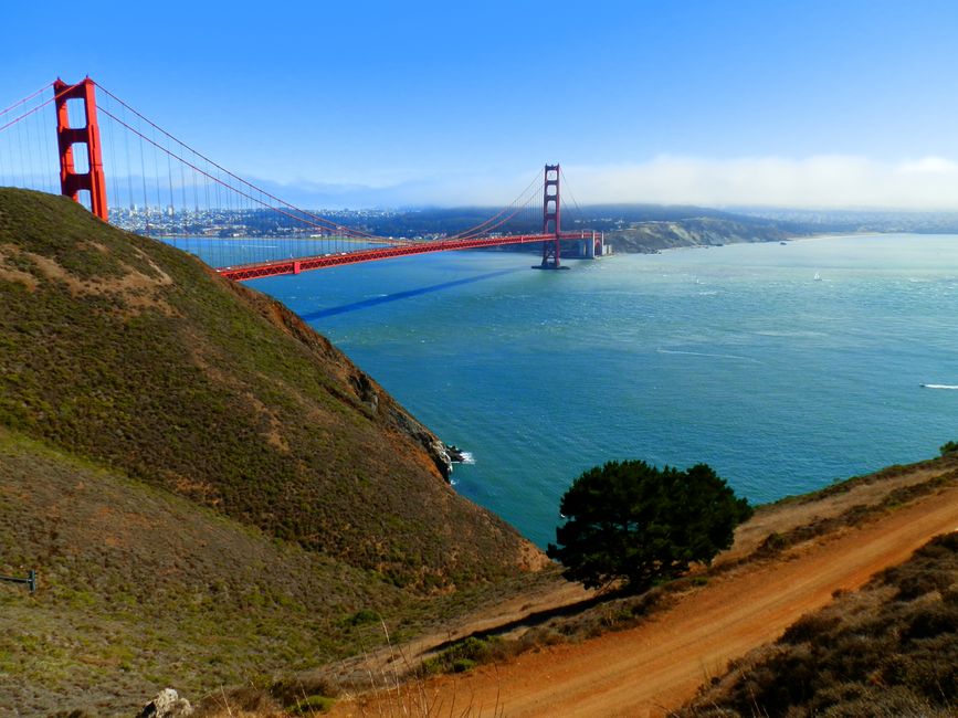 Vue du Golden Gate Bridge