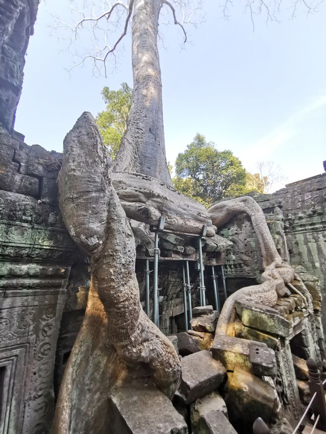 On Temple Tour in Siem Reap