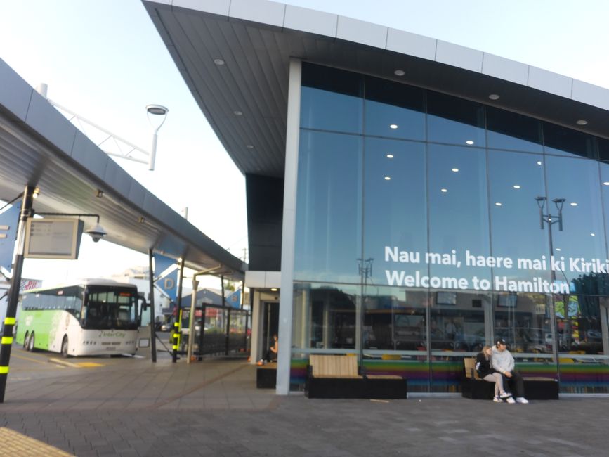 Busbahnhof in Hamilton