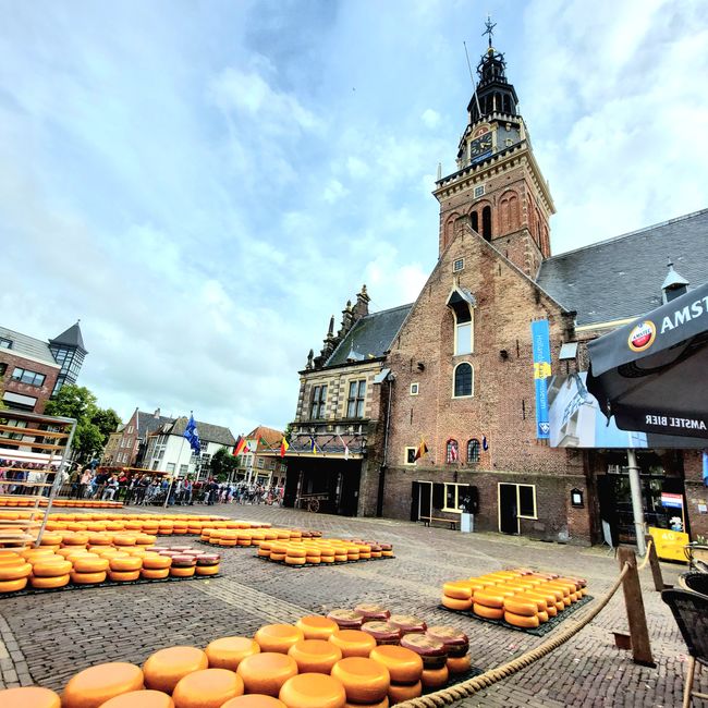 Marché au fromage d'Alkmaar