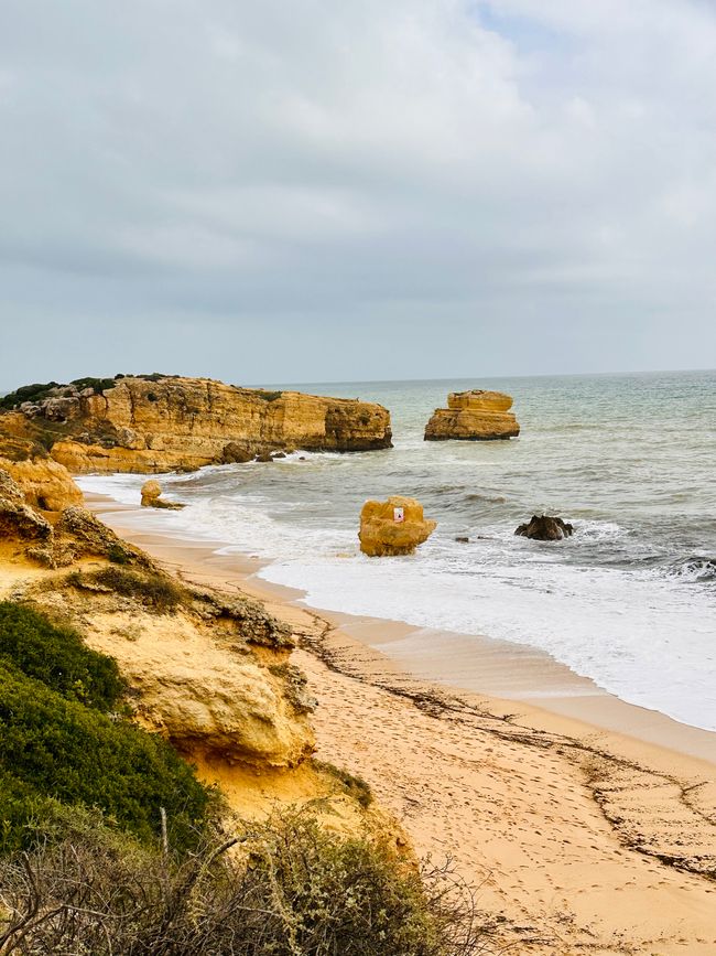 Praia São Rafael und Praia dos Arrifes