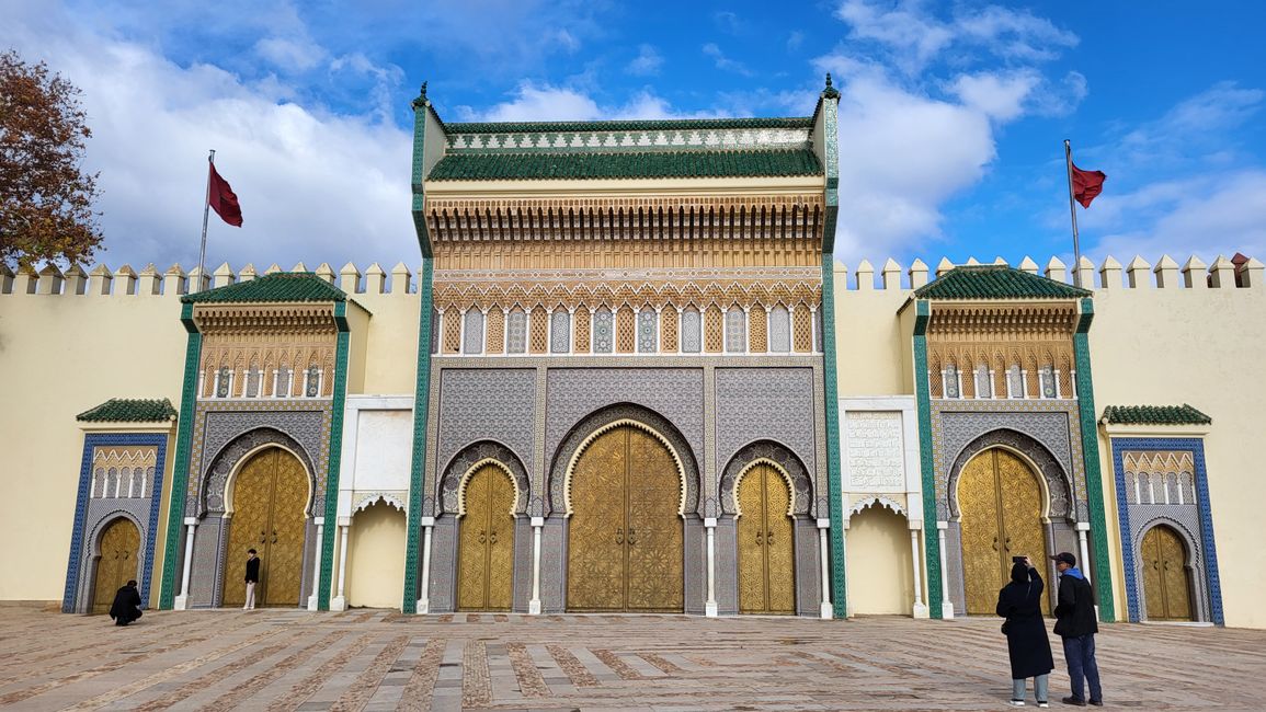 Porta del palazzo del sultano a Fès