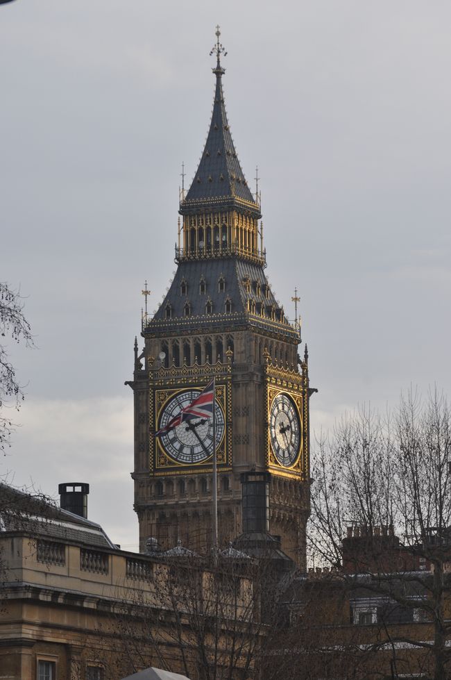 London im Jahreswechsel 2012/2013