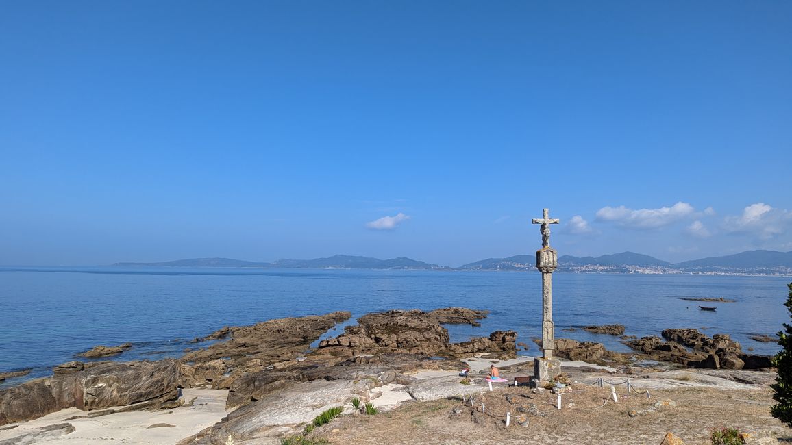 Achte Etappe auf dem Camino Portugues da Costa von Baiona nach Vigo