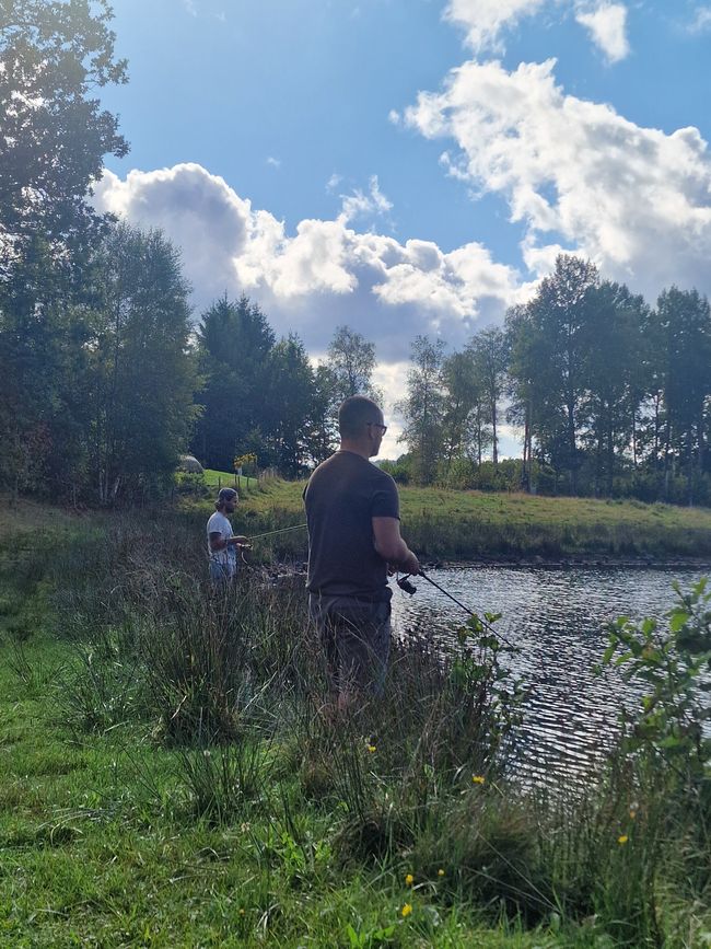 Svezia 4° giorno - Pesca, sole e campeggio Växtorp