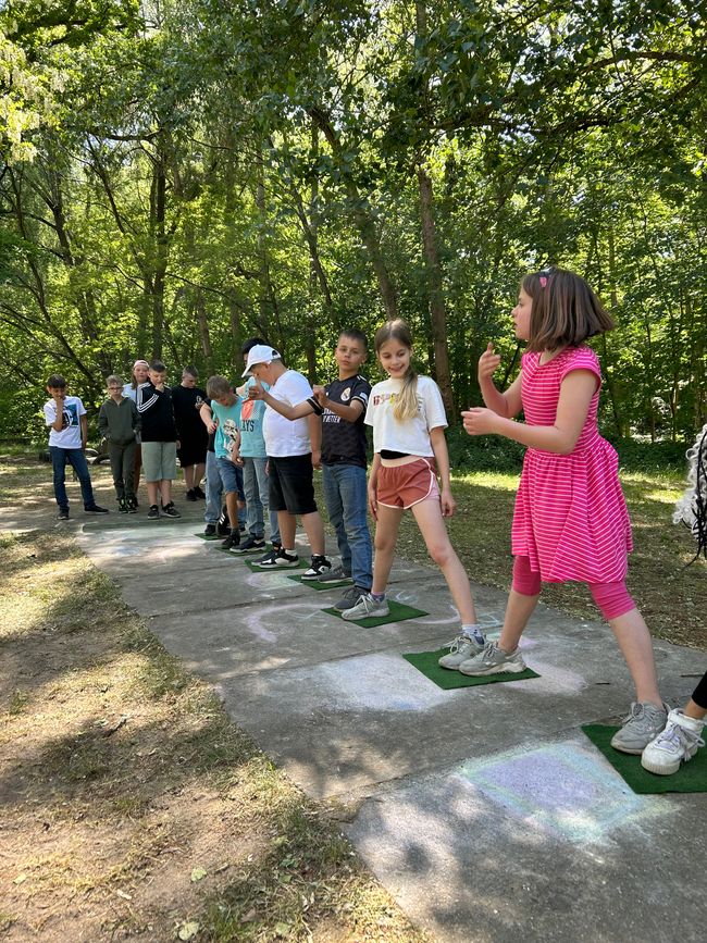 School trip to Petzow