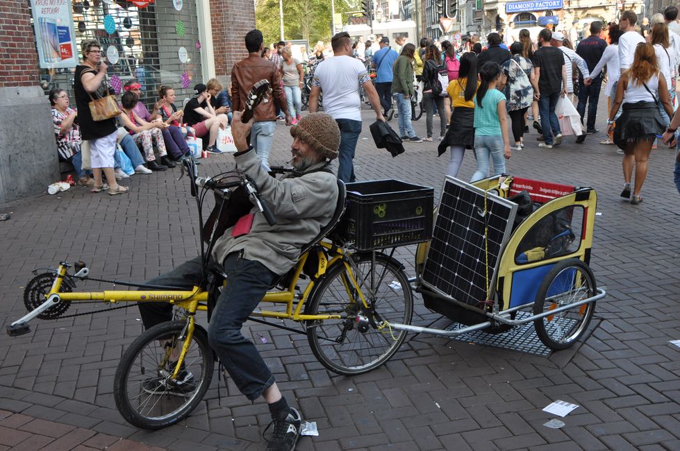 Prideday in Amsterdam im August 2015