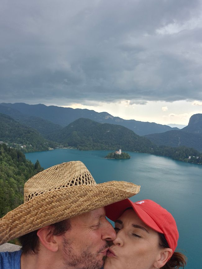 Batalla del calor en el Lago Bled
duz