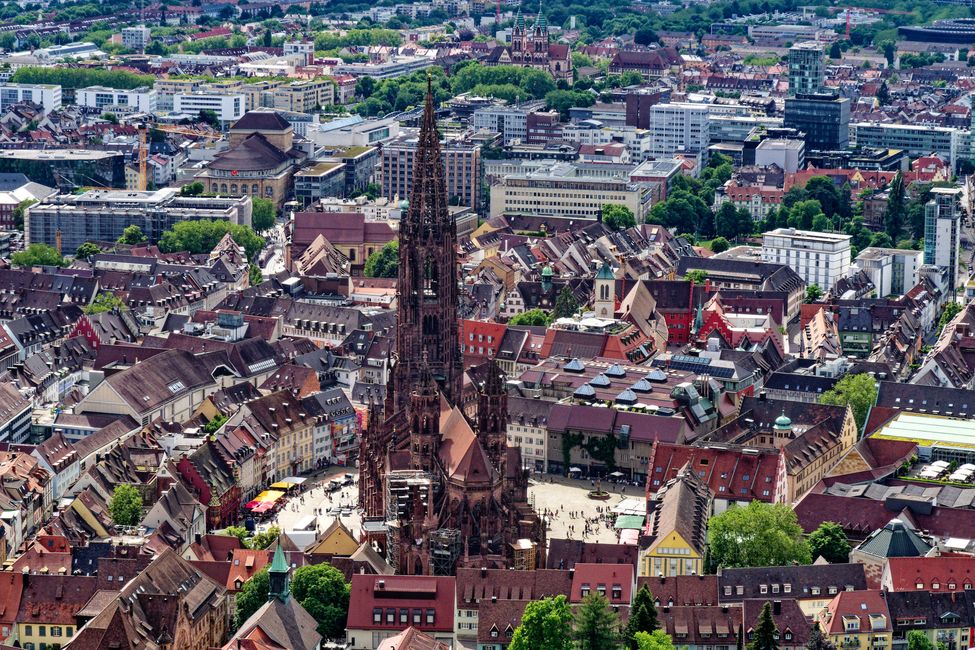 Nicht nur Shopping in Freiburg i.  Breisgau