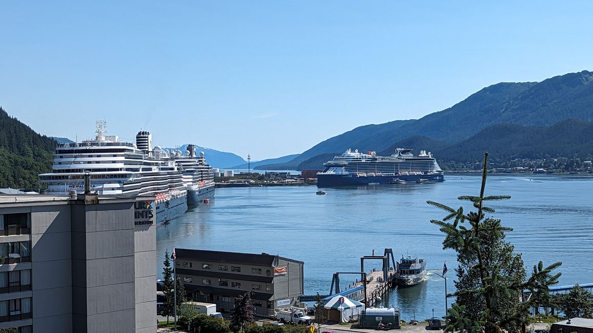 Etiqueta 24: Viaje a Juneau: Erupción de glaciares y 20.000 turistas