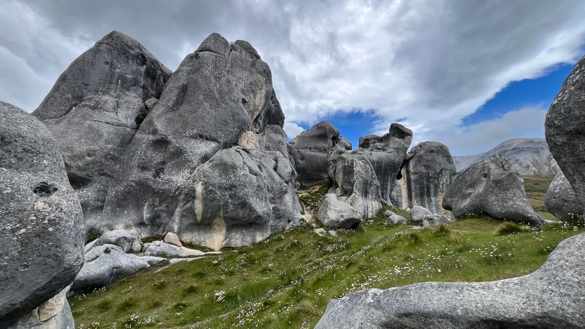 Castle Hill beim Arthurs Pass