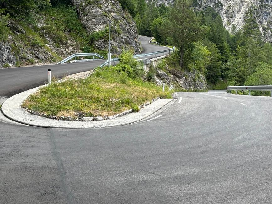 Gli scalatori di vette - siamo sul Passo Vrsic