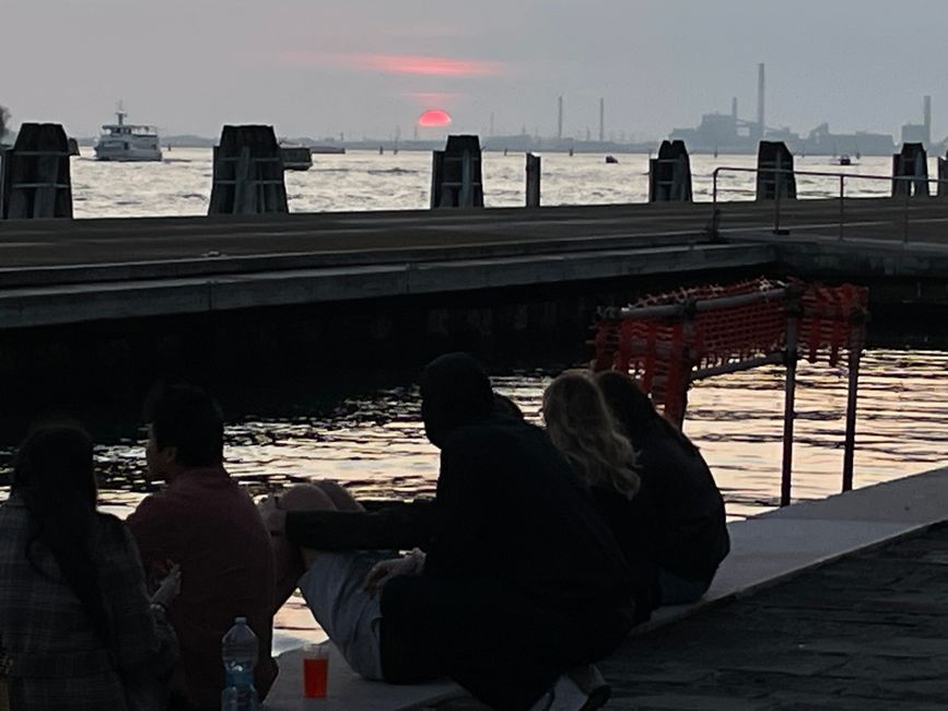 Tramonto a Zattere
