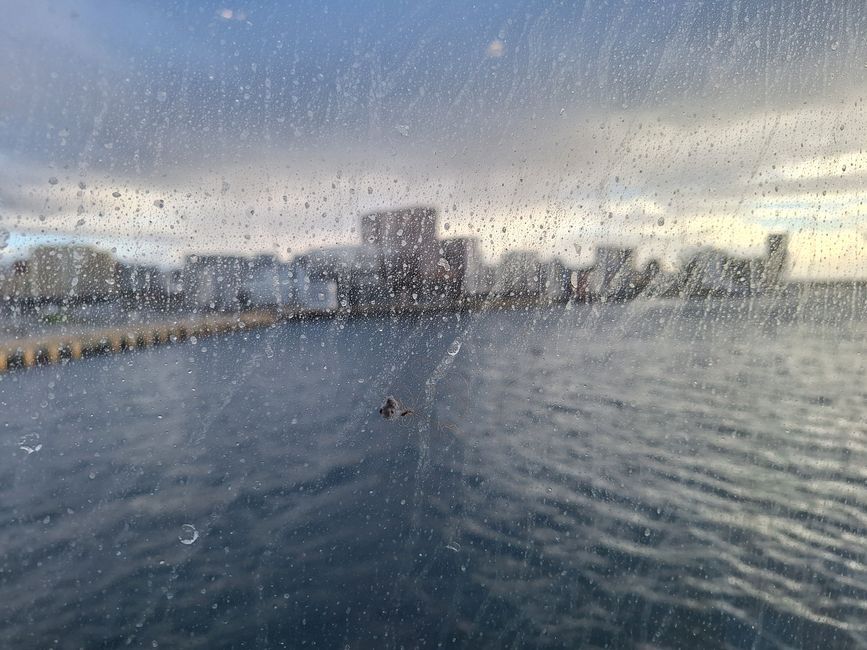 Blick auf den Hafen