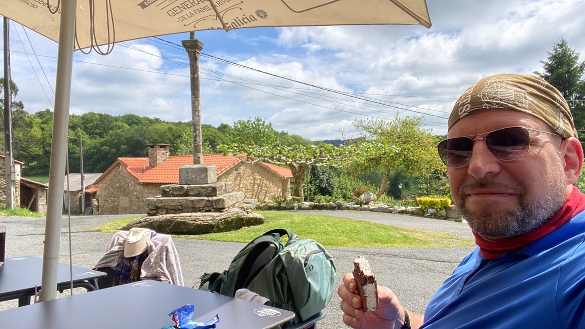 Pause abseits des Camino 