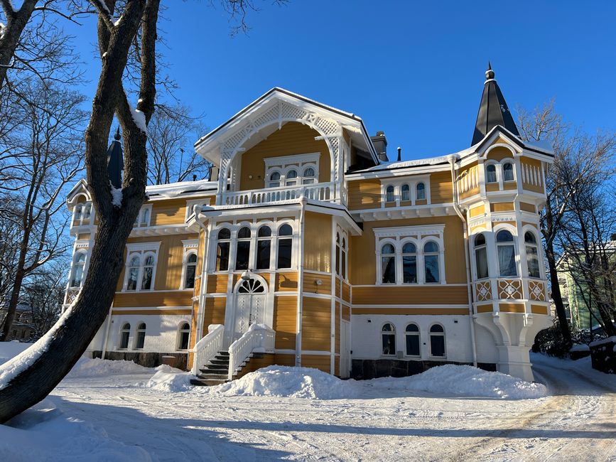 Nordische Kälte und finnisches Lokalkolorit