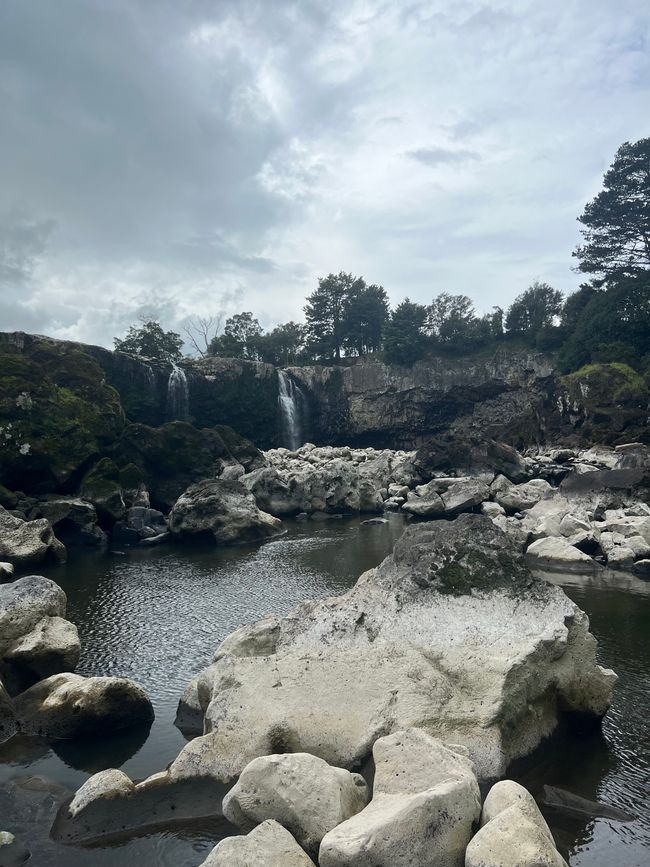 Ausflug zum Wasserfall 