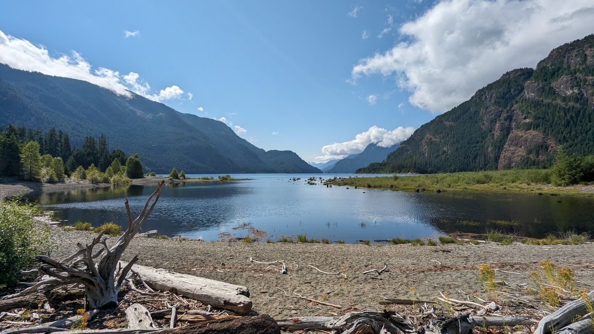 Buttle Lake Beach Trail