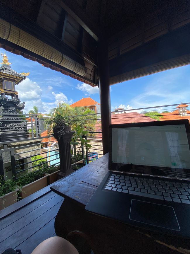 Blogging with a view