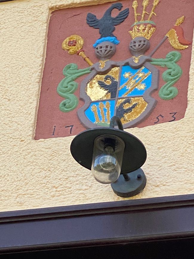 Das Wappen einer der Äbtissinnen