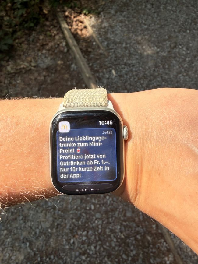 How cruel, just when I was so hungry and thirsty, this message popped up!