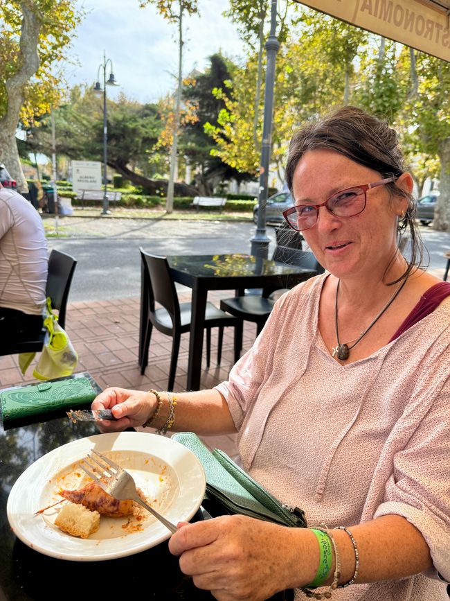 Die gefüllten Calamari haben Icke glücklich gemacht.