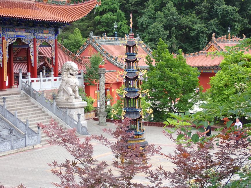 Escursione nei dintorni di Tianshui
Mai Ji Shan/Complesso Tempio dei Buddisti, Tempio di Fuxi