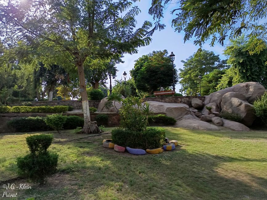 Garten des Old Cataract 