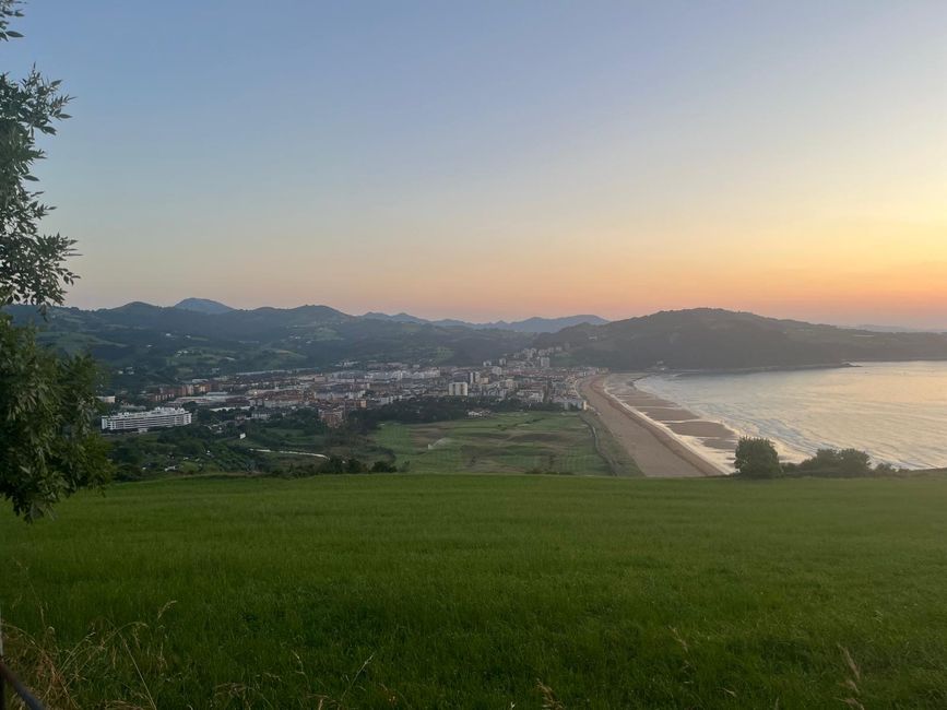 Zarautz - Hotspot für Surfer