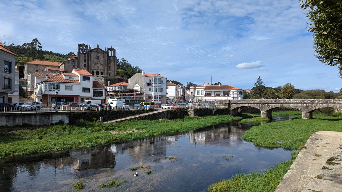 Twelfth Stage Camino Portugues from Caldas de Reis to Padron